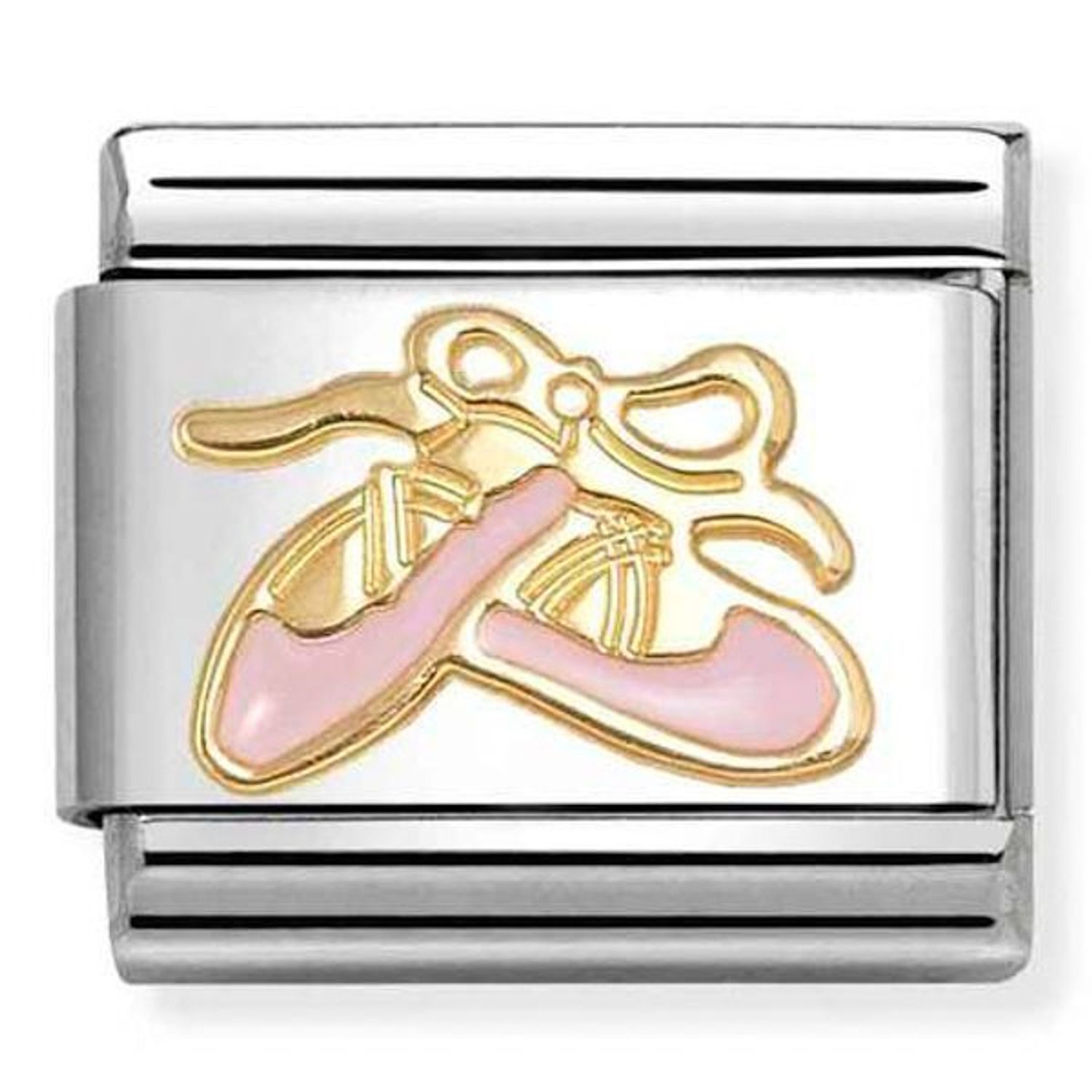 Zawieszka Nomination Composable Baletki 030285 76 – Różowa Emalia i Złoto.jpg